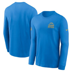 Los Angeles Chargers Sideline Dri-FIT Long Sleeve T-Shirt - Powder Blue | Nike discount