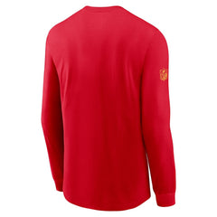 Kansas City Chiefs Sideline Dri-FIT Long Sleeve T-Shirt - Red | Nike sale