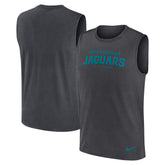 Jacksonville Jaguars Primetime Legend Dri-FIT Muscle Tank Top - Charcoal | Nike for sale
