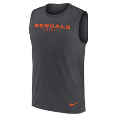 Cincinnati Bengals Primetime Legend Dri-FIT Muscle Tank Top - Charcoal | Nike sale