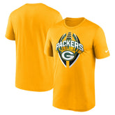Green Bay Packers Legend Icon Performance T-Shirt - Gold | Nike sale