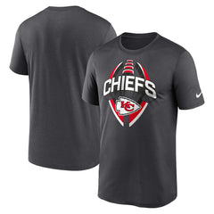 Kansas City Chiefs Legend Icon Performance T-Shirt - Gray | Nike cheap