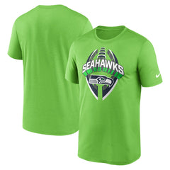 Seattle Seahawks Legend Icon Performance T-Shirt - Neon Green | Nike cheap