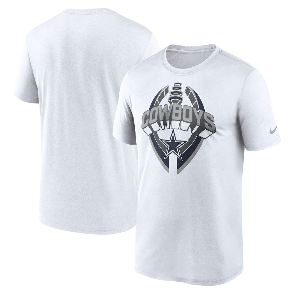 Dallas Cowboys Legend Icon Performance T-Shirt - White | Nike for sale
