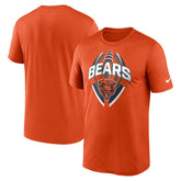 Chicago Bears Legend Icon Performance T-Shirt - Orange | Nike discount