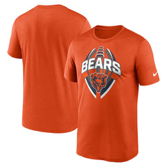 Chicago Bears Legend Icon Performance T-Shirt - Orange | Nike discount