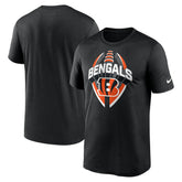Cincinnati Bengals Legend Icon Performance T-Shirt - Black | Nike for sale