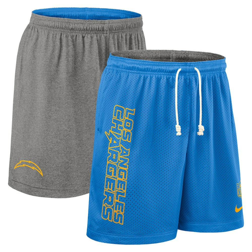 Los Angeles Chargers Sideline Reversible Dri-FIT Shorts - Powder Blue | Nike for sale