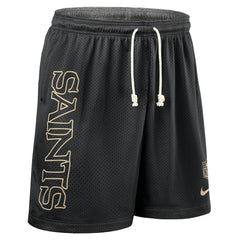 New Orleans Saints Sideline Reversible Dri-FIT Shorts - Black | Nike outlet