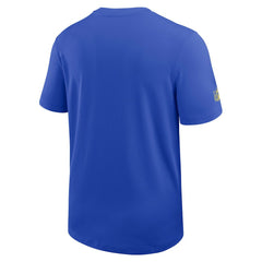 Los Angeles Rams Sideline UV Dri-Fit Coach Shirt - Royal | Nike for sale