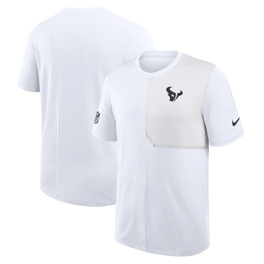 Houston Texans Sideline UV Dri-Fit Coach Shirt - White | Nike outlet