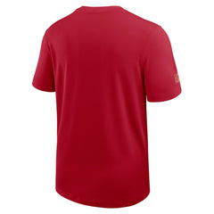 San Francisco 49ers Sideline UV Dri-Fit Coach Shirt - Scarlet | Nike cheap