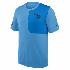 Tennessee Titans Sideline UV Dri-Fit Coach Shirt - Light Blue | Nike for sale