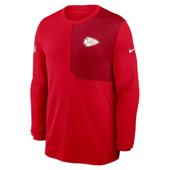 Kansas City Chiefs Sideline Coach UV Dri-FIT Long Sleeve Shirt - Red | Nike outlet