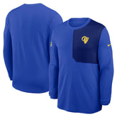 Los Angeles Rams Sideline Coach UV Dri-FIT Long Sleeve Shirt - Royal | Nike sale