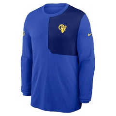 Los Angeles Rams Sideline Coach UV Dri-FIT Long Sleeve Shirt - Royal | Nike sale