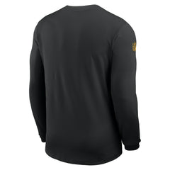 Pittsburgh Steelers Sideline Coach UV Dri-FIT Long Sleeve Shirt - Black | Nike outlet