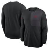 San Francisco 49ers Sideline Coach UV Dri-FIT Long Sleeve Shirt - Black | Nike discount
