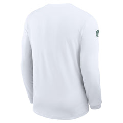 Green Bay Packers Sideline Coach UV Dri-FIT Long Sleeve Shirt - White | Nike for sale