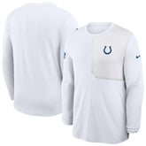 Indianapolis Colts Sideline Coach UV Dri-FIT Long Sleeve Shirt - White | Nike online