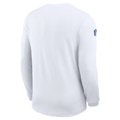 Indianapolis Colts Sideline Coach UV Dri-FIT Long Sleeve Shirt - White | Nike online