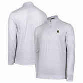 Milwaukee Brewers Sublime Tri-Blend Quarter-Zip Jacket - Gray