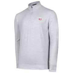 Minnesota Twins Sublime Tri-Blend Quarter-Zip Jacket - Gray