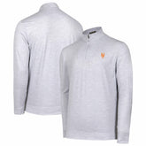 New York Mets Sublime Tri-Blend Quarter-Zip Jacket - Gray