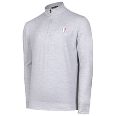 Texas Rangers Sublime Tri-Blend Quarter-Zip Jacket - Gray