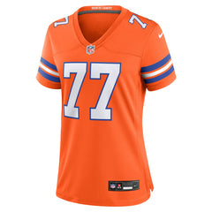 Quinn Meinerz Denver Broncos Women's Mile High Collection 1977 Throwback Player Game Jersey - Orange | Nike sale