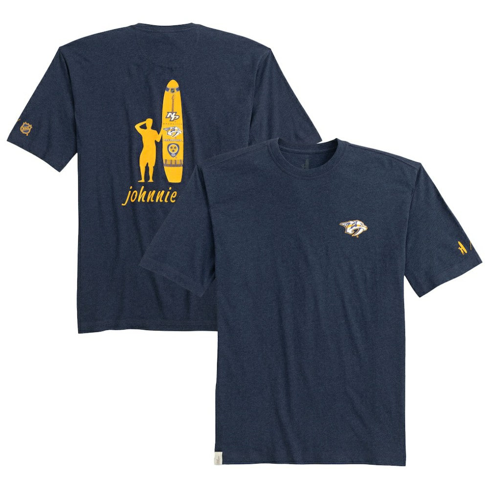 Nashville Predators johnnie-O Heathered Spencer T-Shirt Navy