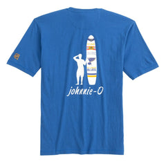 St. Louis Blues johnnie-O Heathered Spencer T-Shirt Blue