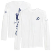 Tampa Bay Lightning johnnie-O Adam Long Sleeve T-Shirt White