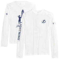Tampa Bay Lightning johnnie-O Adam Long Sleeve T-Shirt White