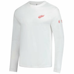 Detroit Red Wings johnnie-O Adam Long Sleeve T-Shirt White
