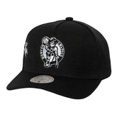 Boston Celtics 2008 NBA Finals Born To Win Pro Crown Adjustable Hat - Black | Mitchell & Ness cheap