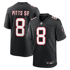 Kyle Pitts Sr. Atlanta Falcons Alternate Game Jersey - Black | Nike discount