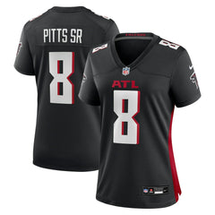Kyle Pitts Sr. Atlanta Falcons Women's Game Jersey - Black | Nike on sale