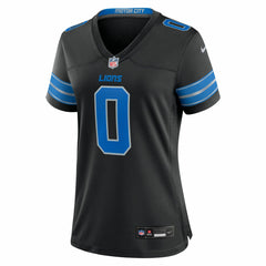 Jahmyr Gibbs Detroit Lions Women's 2nd Alternate Game Player Jersey - Black | Nike online