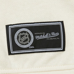 Pittsburgh Penguins Mitchell & Ness Women's Logo 3.0 Pullover Sweatshirt Cream