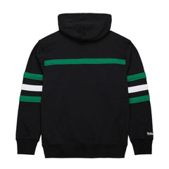 Dallas Stars Mitchell & Ness Head Coach Slogan Pullover Hoodie Black