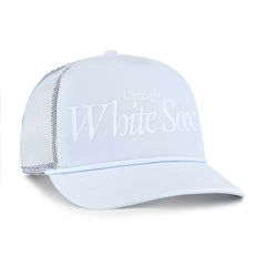 Chicago White Sox Foundation Script Hitch Adjustable Trucker Hat - Light Blue | 47 brand