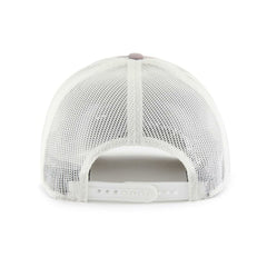 Chicago Cubs Tide Sweep Rope Trucker Adjustable Hat - Gray/White | 47 brand