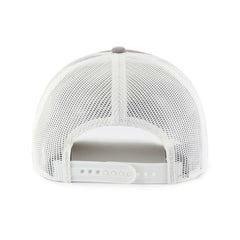 Detroit Tigers Tide Sweep Rope Trucker Adjustable Hat - Gray/White | 47 brand