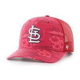 St. Louis Cardinals Fiji Trucker Adjustable Hat - Red | 47 brand