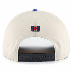 Cleveland Guardians Fiji Rope Hitch Adjustable Hat - Cream/Navy | 47 brand