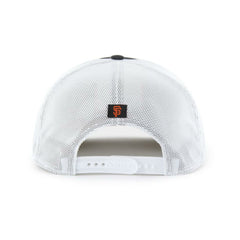 San Francisco Giants Scratch Adjustable Trucker Hat - Black/White | 47 brand