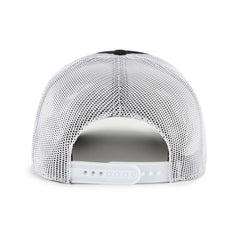 Miami Marlins Meander Foam Trucker Snapback Hat - Black | 47 brand