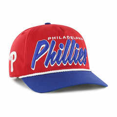 Philadelphia Phillies Dropshadow Rope Hitch Adjustable Hat - Red | 47 brand