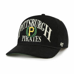 Pittsburgh Pirates Pitchout Rope Hitch Adjustable Hat - Black | 47 brand